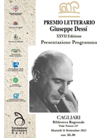 Locandina Presentazione XXVII Edizione Premio Letterario
